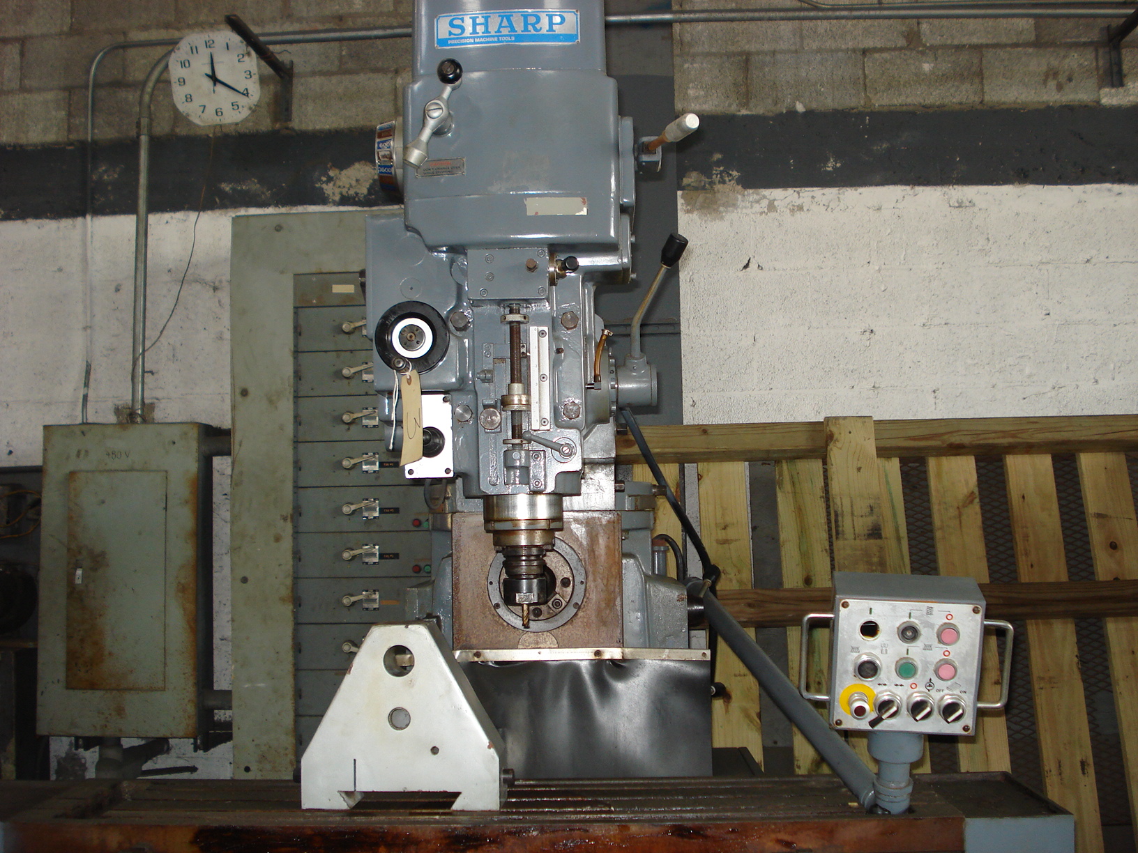 Sharp 12 x 51 Milling Machine Vert/Horiz