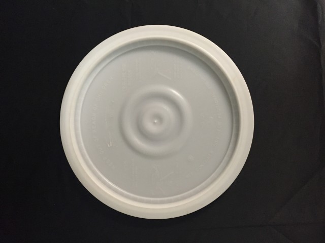 Lid for 5 Gal Pail — 41.5 x 12.2 x 19.5 in, 2 cavities, SKU 510757