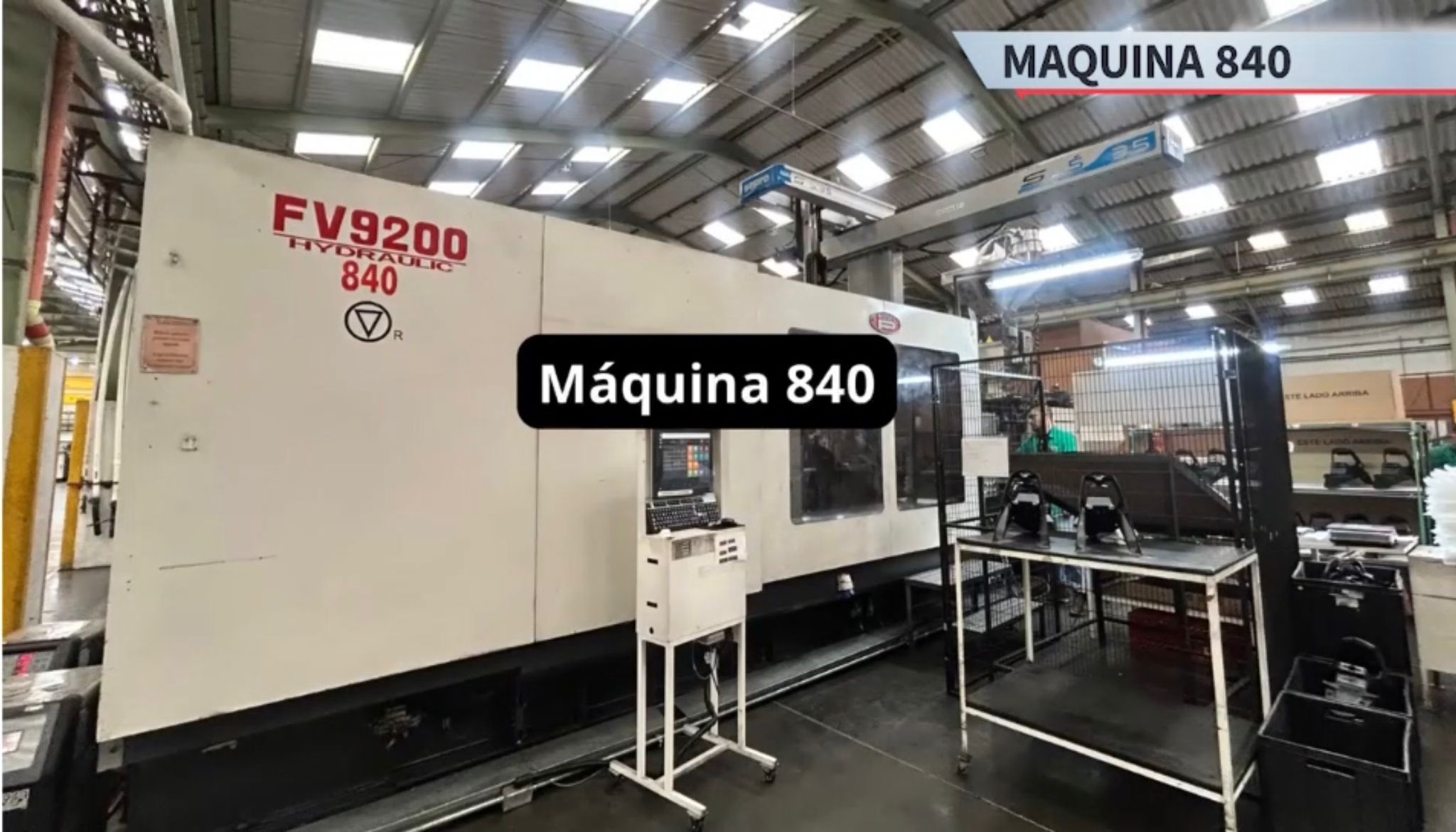 Maquina de inyeccion Nissei 840
