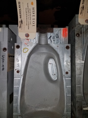 64 Oz. Detergent  Bottle — 17 x 7.7 x 9 in, 1 cavity, SKU 101168