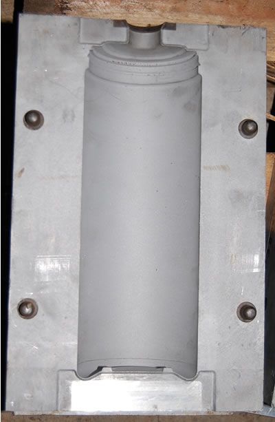 32 Oz. Cylindrical Bottle — 12.4 x 7.8 x 5.3 in, 1 cavity, SKU 640003
