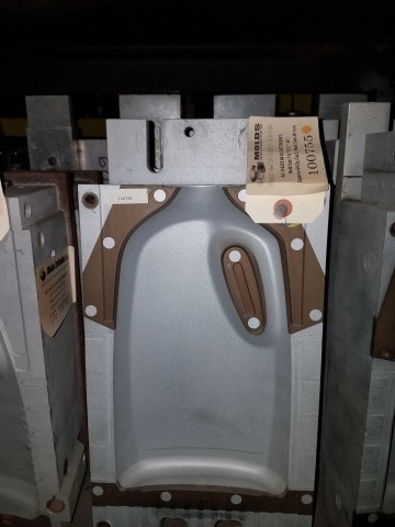 64 Oz.  Detergent Bottle — 15.9 x 8.5 x 7.7 in, 1 cavity, SKU 100755