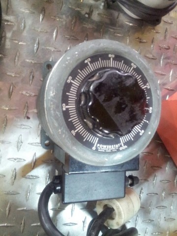 Transformador variable marca Powerstat